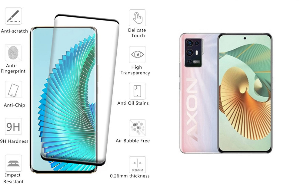 Захисне скло HyperGlass Pro для ZTE Axon 30 Pro 5G – максимальна чутливість та захист Київ - фото 2