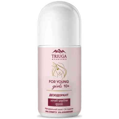 Дезодорант Triuga Ayurveda For Young Girls 50 г (4820164642115) Вінниця