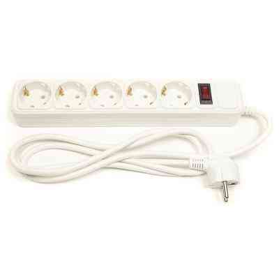 Мережевий фільтр живлення PowerPlant 1.8 м, 5 розетoк, евростандарт (JY-1056/1.8) (PPSA10M18S5) Вінниця