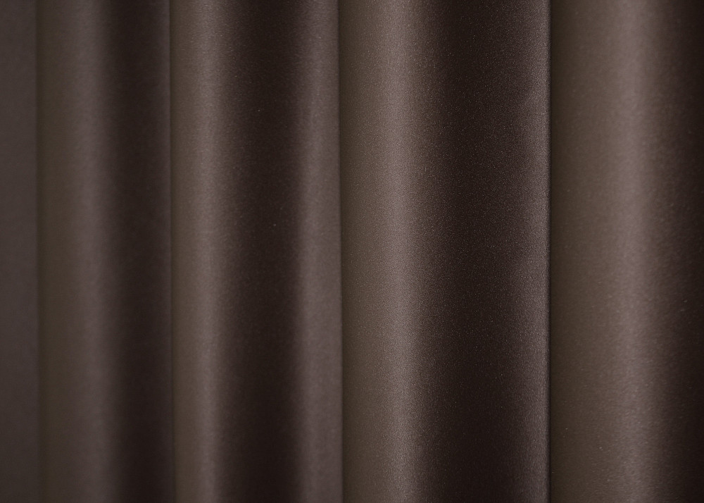 Комплект готовых штор VR-Textil Блекаут Bagema Rvs № 1243ш Коричневый 150х270 см 2 шт (33-0075) Киев - изображение 7