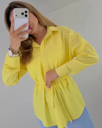 Женская льняная рубашка, размеры 42–52, 5 цветов Одесса