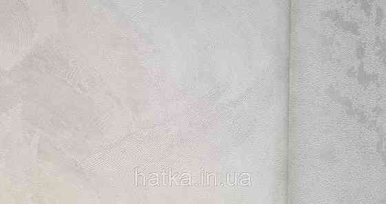 Шпалери вінілові на флізеліні Grandeco Ameli абстракція мазки смужки структурні біло сірі А74001 Київ