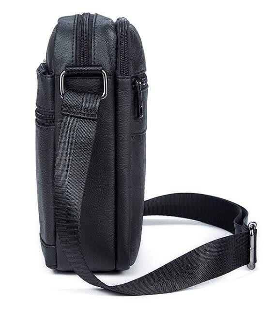 Сумка чоловіча флотар Vintage 14720 Чорна Київ - фото 5