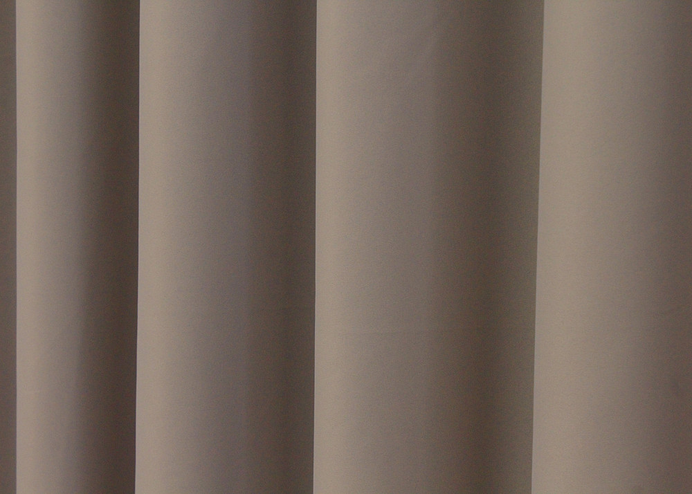 Комплект готовых штор VR-Textil Блэкаут Midnight № 1674ш Капучино 120х290 см 2 шт (39-0087) Киев - изображение 7
