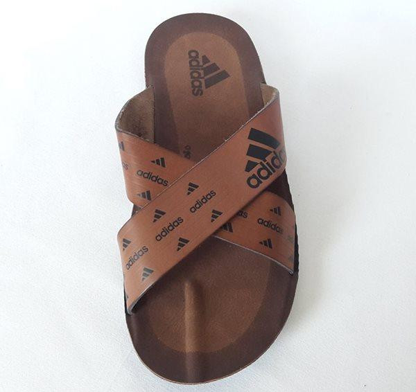 Чоловічі Шльопанці Капці Adidas Сланці Коричневі Адідас (розміри: 40,41,42) Дніпро - фото 3