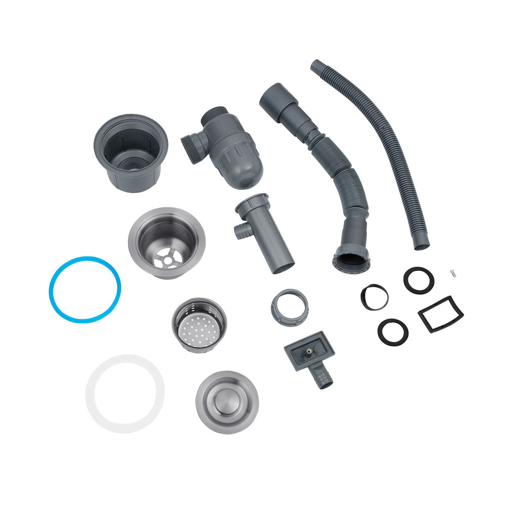 Кухонная мойка с нержавеющей стали Kroner KRP Derby - 58х43 HM Brush (2.5/0.5) Киев - изображение 8