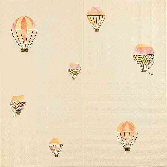 Панель стінова 3D 700х700х4мм Повітряні кулі рогожка SW-00001973 Київ