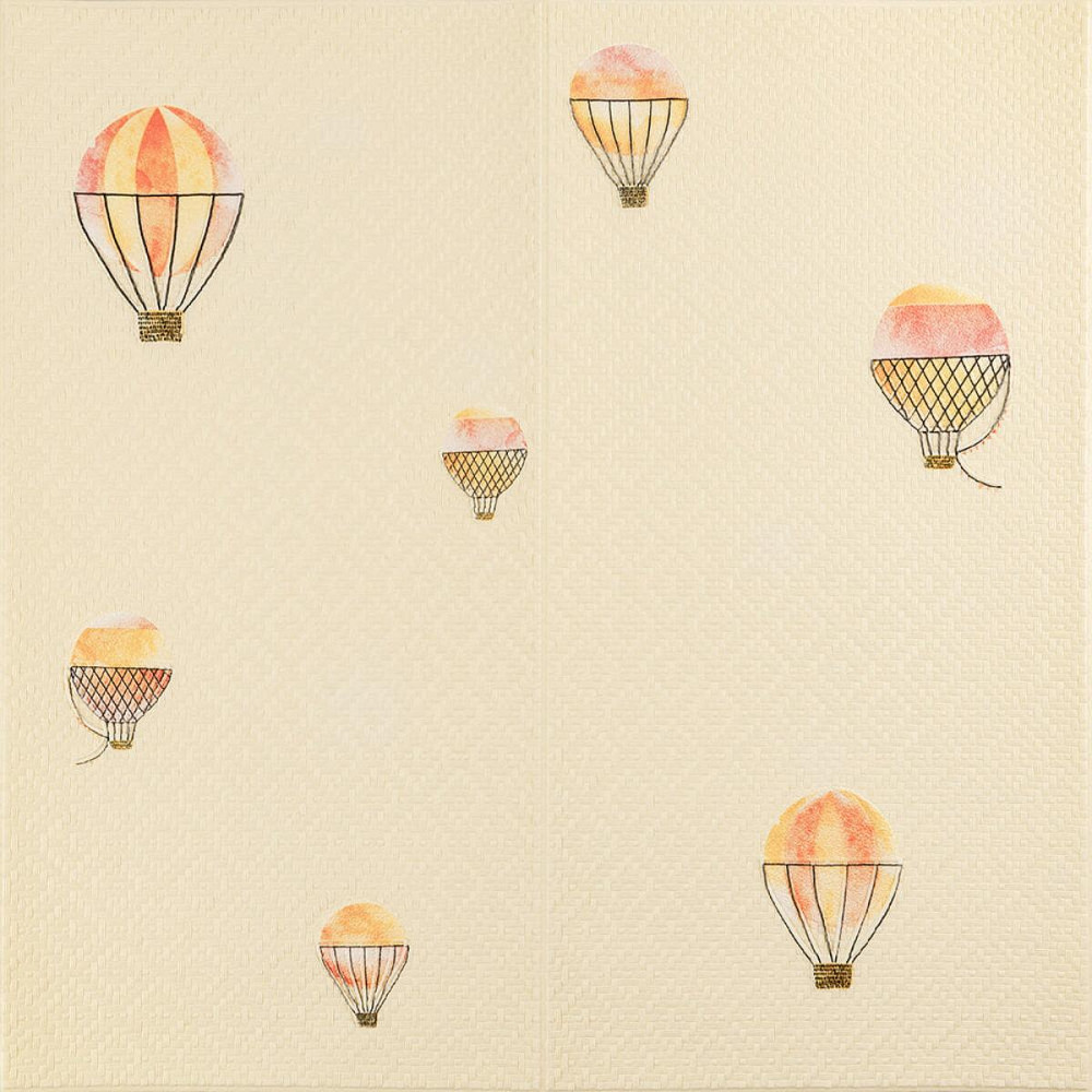 Панель стінова 3D 700х700х4мм Повітряні кулі рогожка SW-00001973 Київ - фото 1