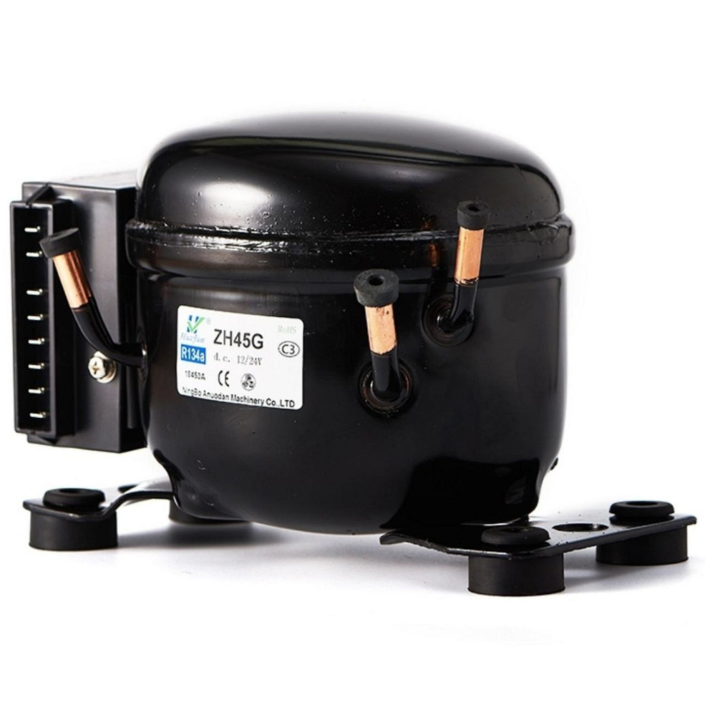 Компресор для автохолодильника 12/24 Вольт Anuodan ZH45G (R-134a, DC12V, DC24V) Київ - фото 9