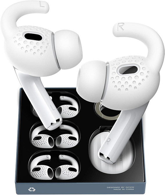 Чохли-гачки для AirPods Pro 2 Gcioii (3 пари) Луцьк - фото 1