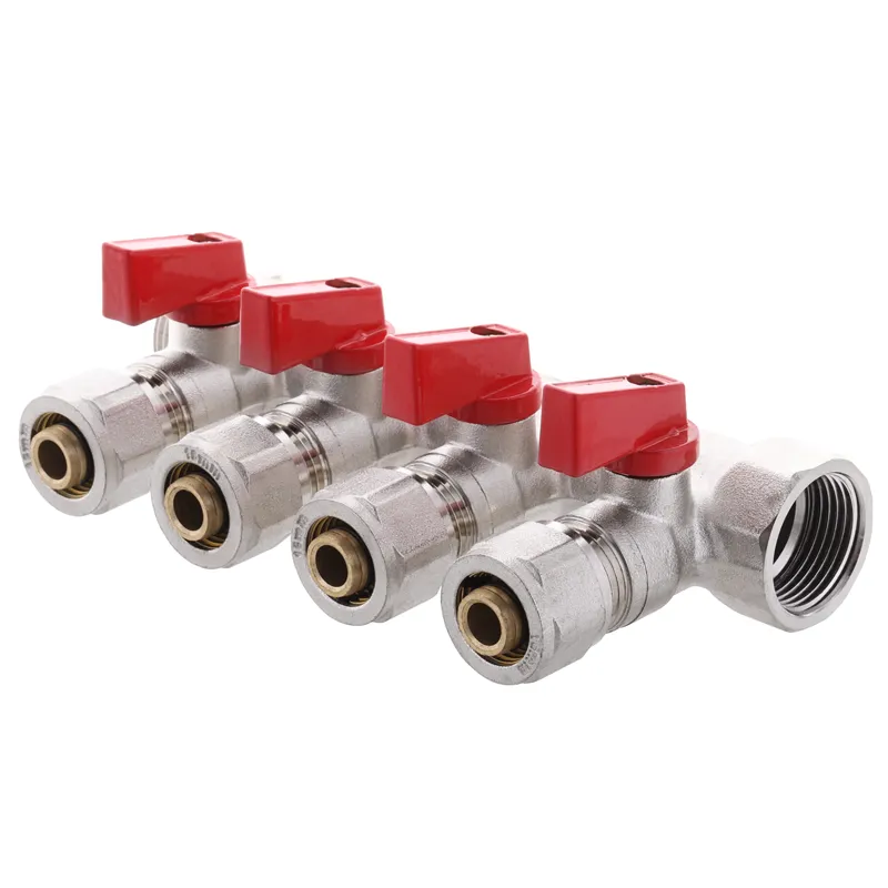 Колектор з кульовими кранами та фітингом Koer KR.1125-4 - 3/4”x4 Ways (KR2837)   ( 22989 ) Харків - фото 1