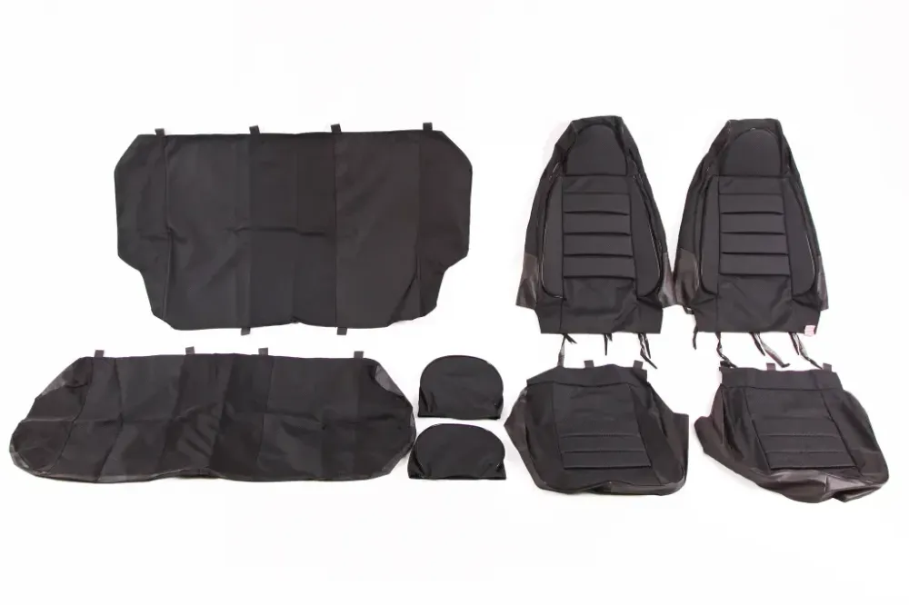 Чихли на сидіннях 2109 Avto-fortuna Lite Пілот з паралоном чорні (2115) Вінниця - фото 1