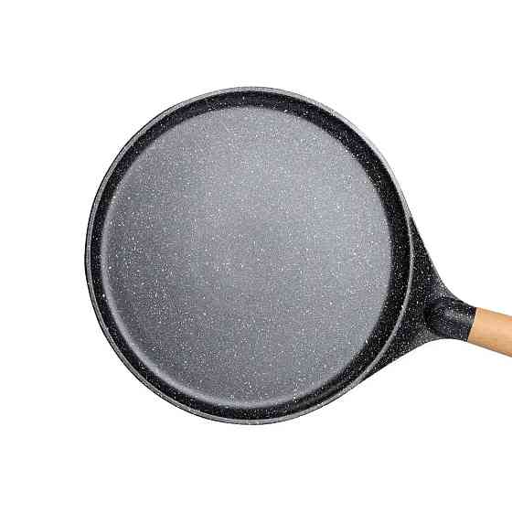 MGC Алюмінієва млинцева сковорода з мармуровим антипригарним покриттям Ø 28 см, товсте дно MGC Коломыя