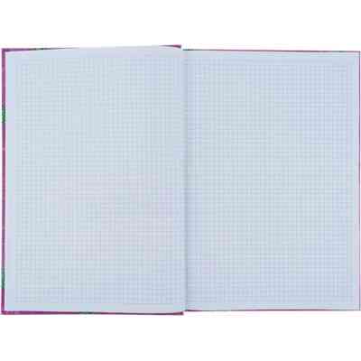 Книга записна Axent Leopard А4 у твердій обкладинці 96 аркуші клітинка, рожева (8422-555-A) Вінниця