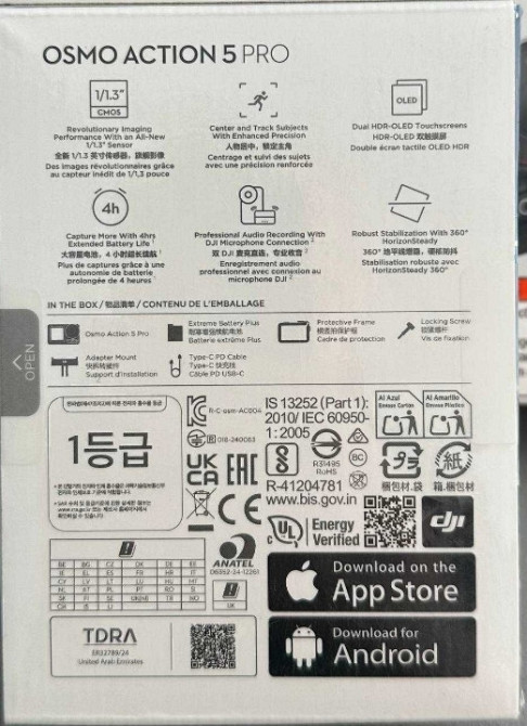 Экшн-камера DJI Osmo Action 5 Pro Essential Combo Standart Combo Новая. Харьков - изображение 4