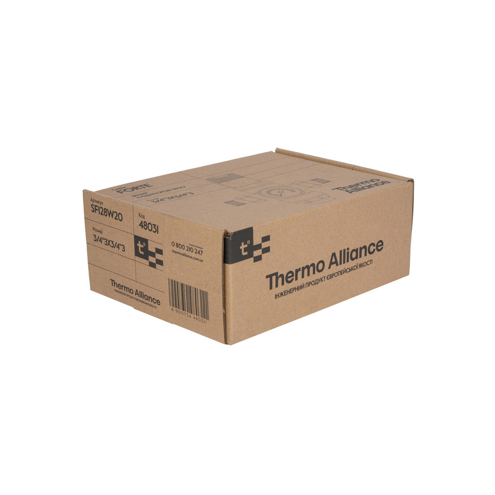 Фільтр самопромивний Thermo Alliance Forte 3/4" з редуктором для холодної води SF128W20 Київ - фото 9