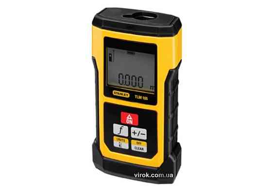 Дальномір лазерний STANLEY TLM 165 : Клас лазера 2,  дальність- 50 м,  похибка +/- 1.5 мм Одеса