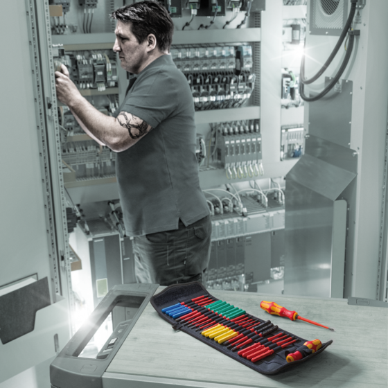 Викрутка діелектрична Wera з комплектом насадок, 26 предметів 05006617001 Одеса