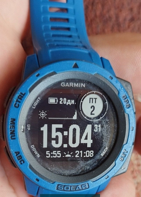 Смарт-Часи Garmin Instinct Solar. Київ - фото 7