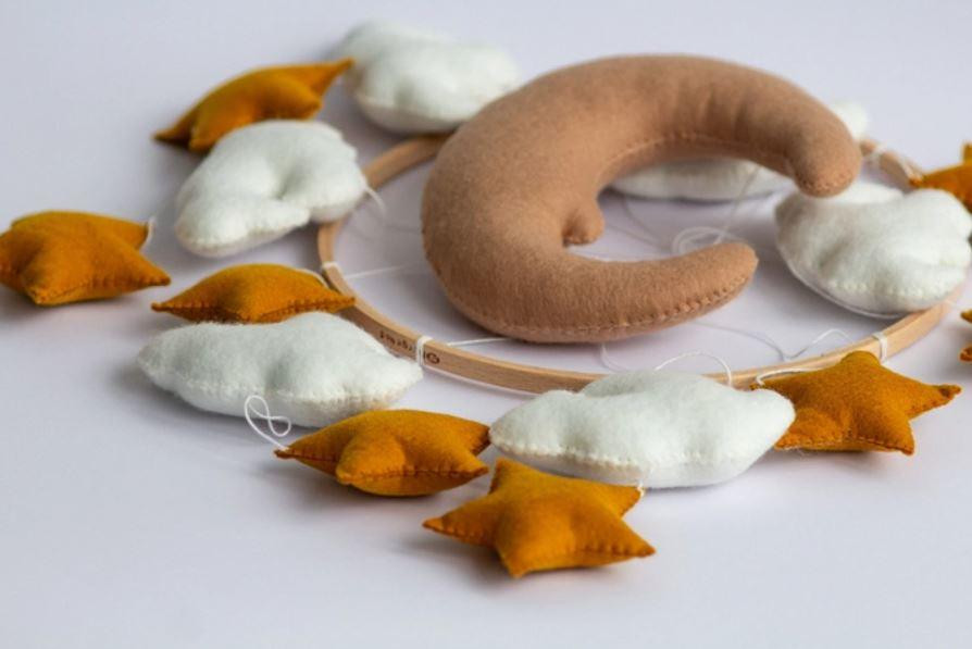 Музичний мобіль WoolyFox «Зоряна ніч» з 35 мелодіями Київ - фото 5