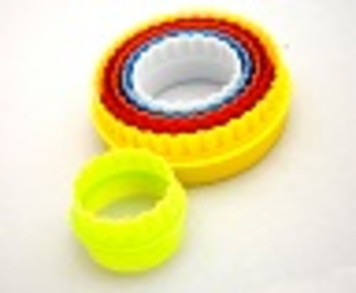 НАБОР ПЛАСТИКОВЫХ ВЫРУБОК ЦВЕТОЧЕК 6 ШТ ПЛАСТИК ЦВЕТОК (ШТ) 8753 ABA-OPT Одесса - изображение 1