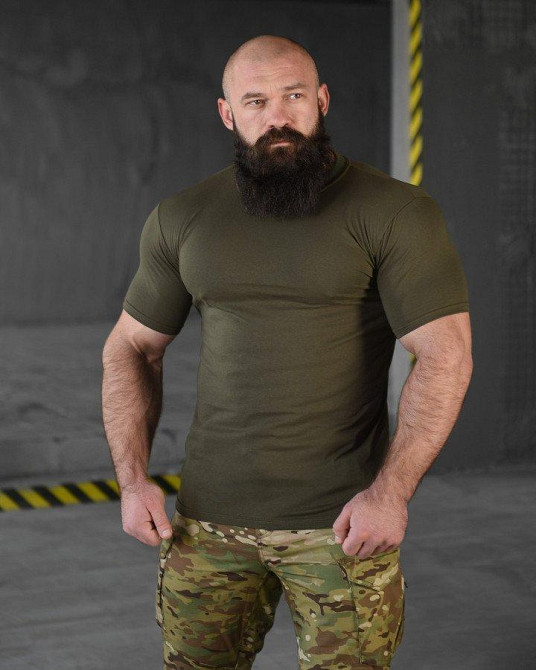 Футболка хлопковая  oliva ВТ0965 Одесса - изображение 1