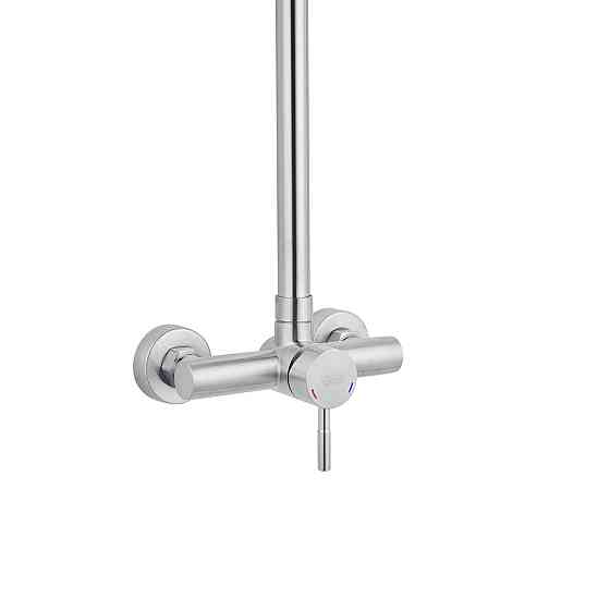 Душевая система на 1 потребителя Kroner KRP Edelstahl Klassisch - ESG062 сатин Киев