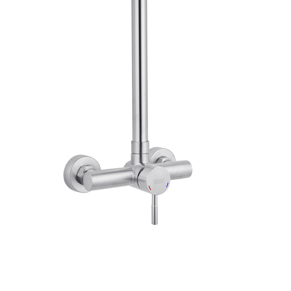 Душевая система на 1 потребителя Kroner KRP Edelstahl Klassisch - ESG062 сатин Киев - изображение 3