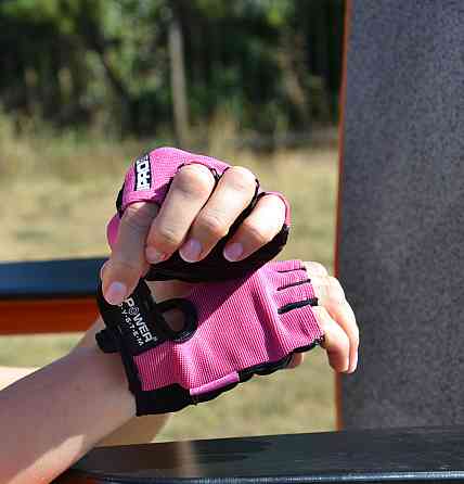 Рукавички для фітнесу Power System PS-2250 Pro Grip жіночі Pink M Луцк