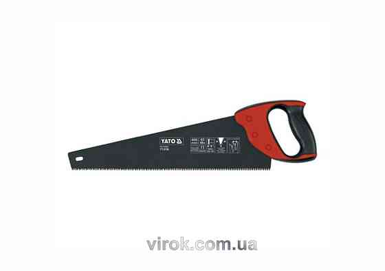 Ножівка по дереву YATO : L= 400 мм, W= 0,9 мм, 50-54 HRC. тефлон [12/48] Одесса