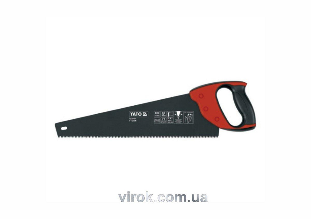 Ніжівка для дерева YATO: L= 400 мм, W = 0,9 мм, 50-54 HRC. тефлон [12/48] Одеса - фото 1