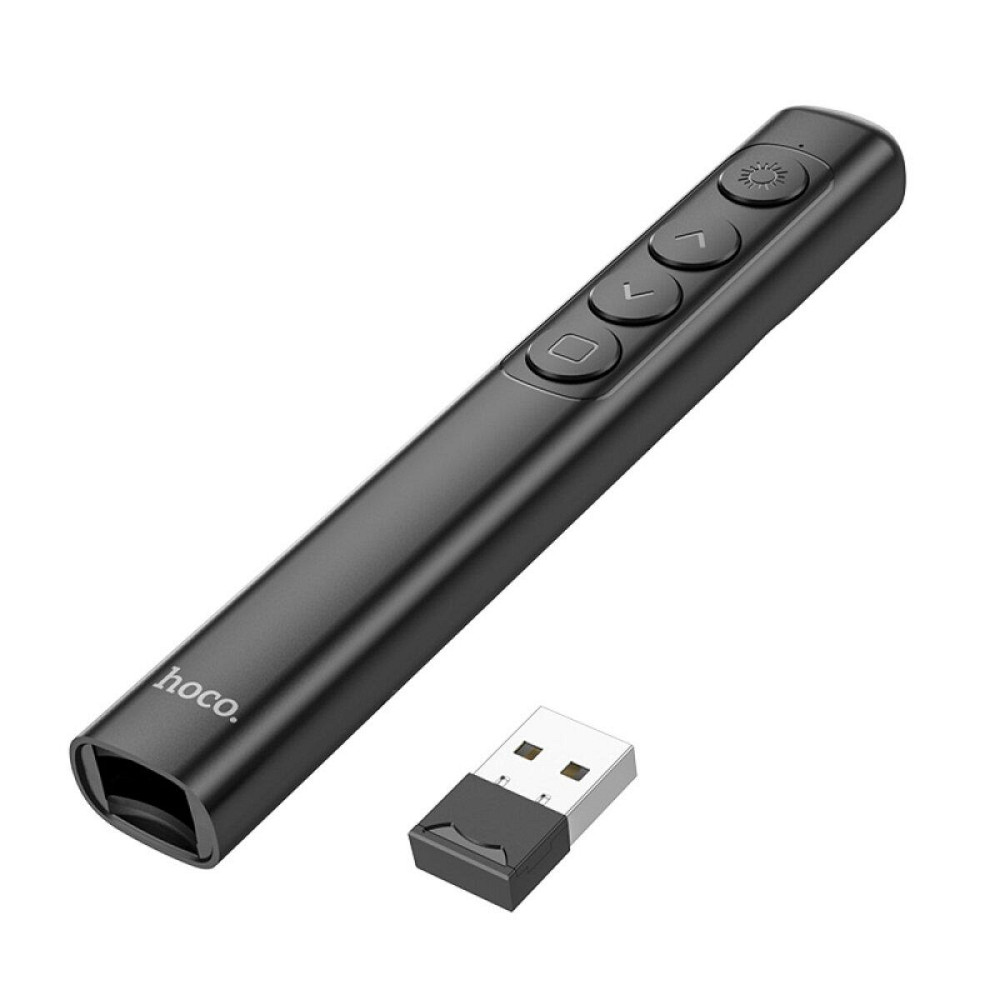 Лазерна указка HOCO GM200 Smart PPT page turning pen Black 6942007616768 Одеса - фото 5