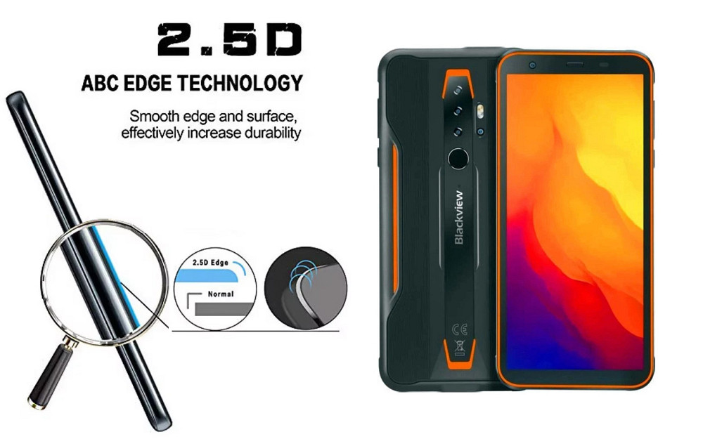 Защитное стекло ArmorGlass для Blackview BV6300, BV6300 Pro – устойчивое к царапинам и ударам Киев - изображение 2