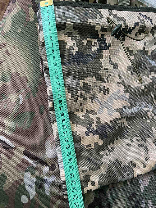 Підсумка для скидання магазинів тактична щільна горловина з утяжкою колір піксель з кріпленням molle Одеса - фото 6