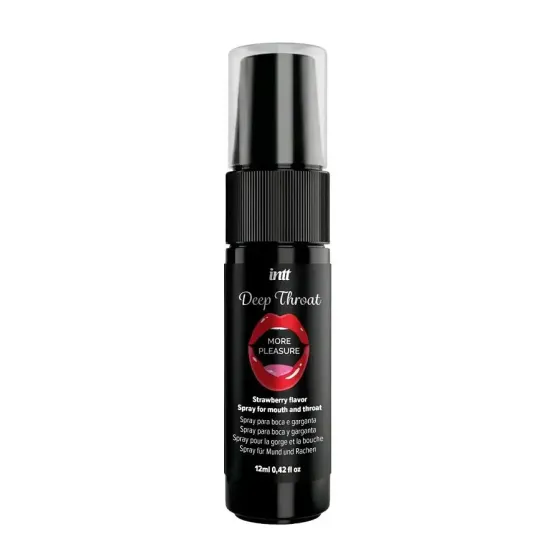 Спрей для глибокого мінету Intt Deep Throat Oral Spray Strawberry (12 мл) Львів