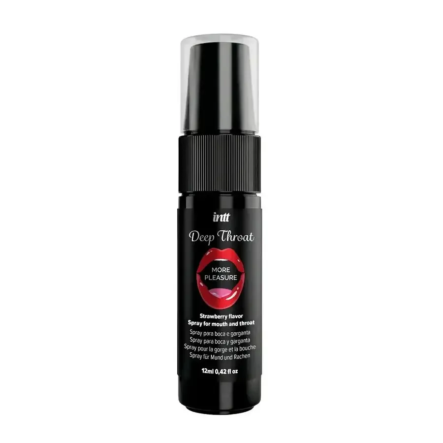 Спрей для глибокого мінету Intt Deep Throat Oral Spray Strawberry (12 мл) Львів - фото 2