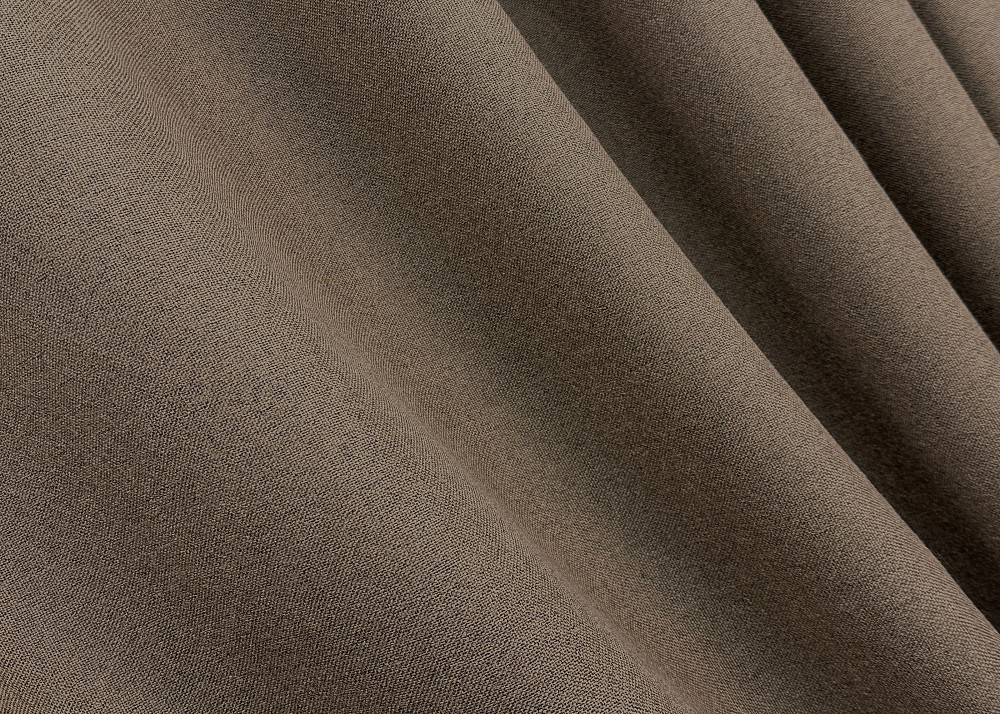 Комплект готовых штор VR-Textil Блэкаут двусторонний ASHEN NIGHT № 1854ш Коричневый 150х270 см 2 шт (33-0899) Киев - изображение 6