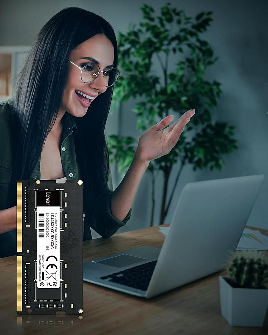 Lexar SODIMM DDR4 8GB 3200 MHz 260-pin для ноутбука CL22 1.2V Київ - фото 7