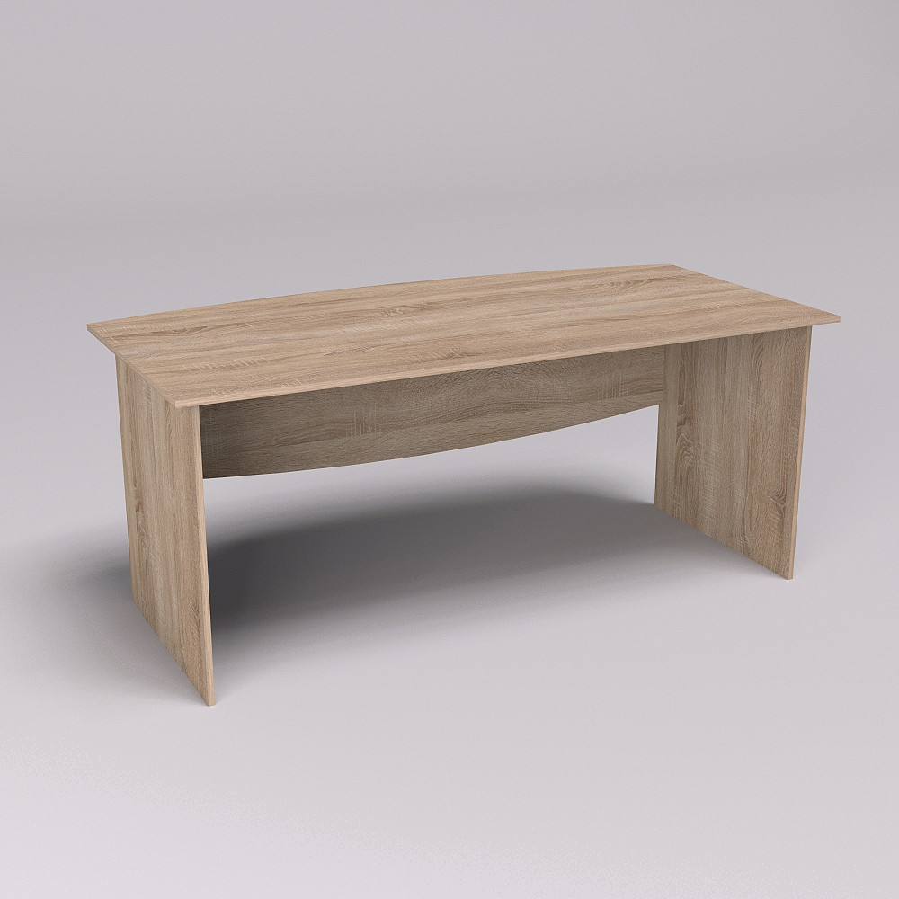 Стіл офісний Лідер, Дуб Сонома, 1800/900/760 Львів - фото 2