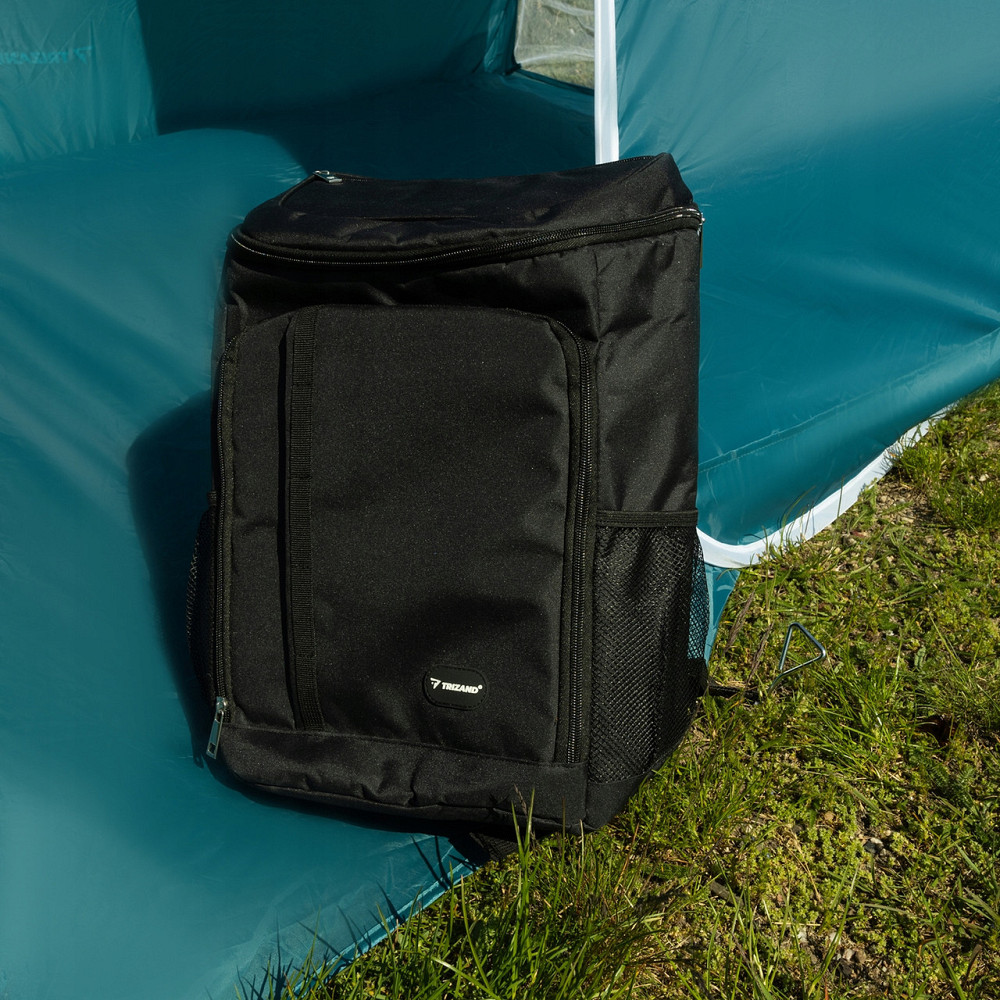 Туристичний терморюкзак 26 літрів для їжі та напоїв Trizand (21070) Black Нововолинськ - фото 10