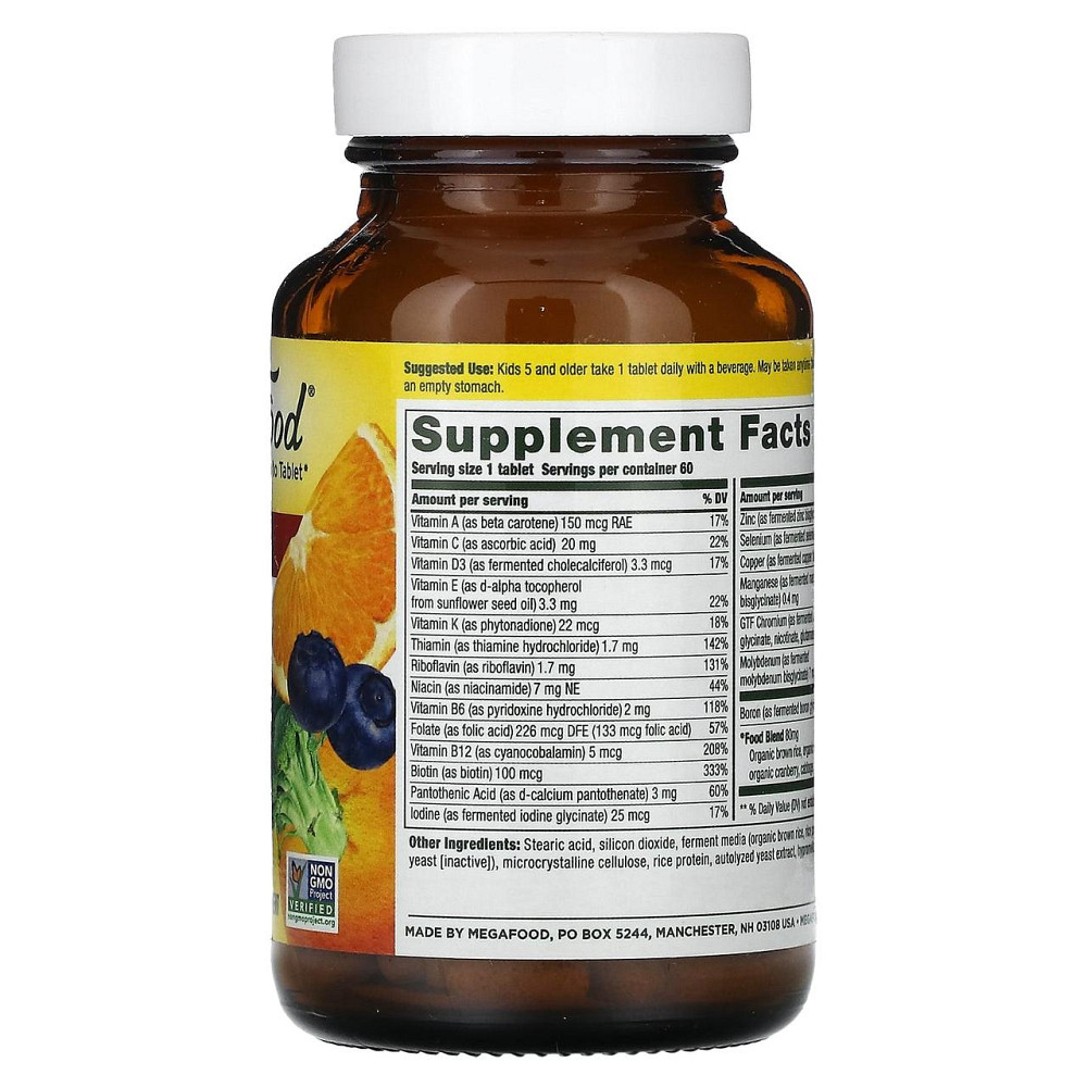 Вітаміни для дітей MegaFood Kid's One Daily 60 таб Київ - фото 2