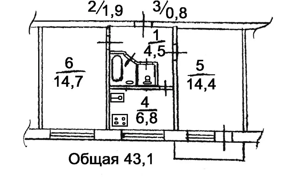 Сдам комнату в 2-х ком квартире элитный центр. Київ - фото 7