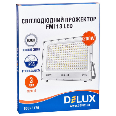 Прожектор Delux FMI 13 LED 200Вт 6500K IP65 (90023176) Винница - изображение 2