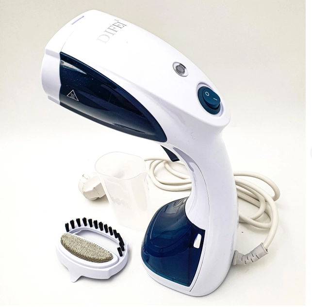 Отпариватель для одежды  DIFEI DF-019A  1100 Вт, резервуар  200 мл, пар до 20 г/мин, с щеточкой для чистки Одесса - изображение 10