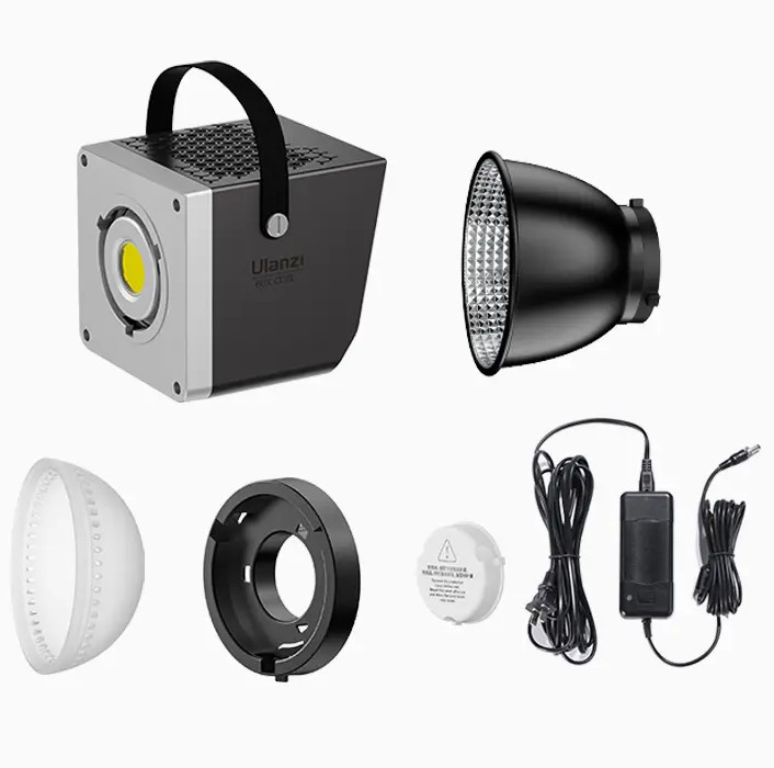 Постійне світло міні 60Вт CRI 95+ 2700-6500К Bi-Color COB Mini Bowens Ulanzi LT005 Київ - фото 5