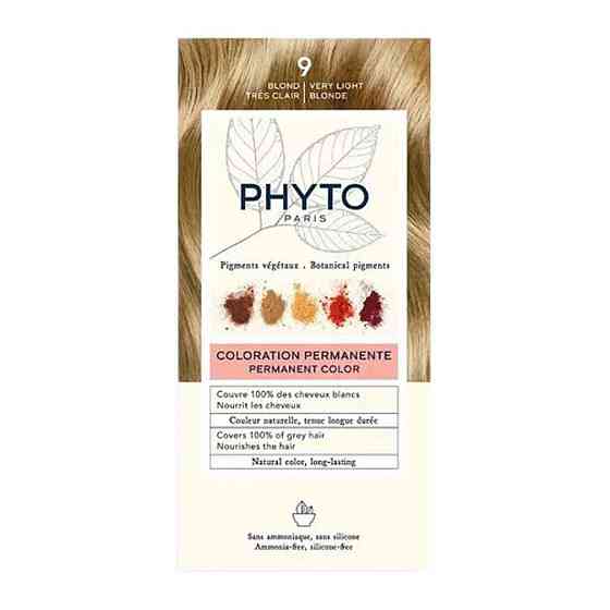 Фіто Фітоколор Безаміачна крем-фарба для волосся Phyto PhytoColor Coloration Permanente 9 Блондин 112 мл Дніпро