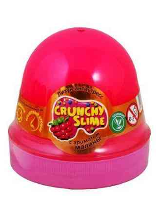 Лизун-антистрес TM Mr.Boo Crunchy slime Малина 120г., шт Київ