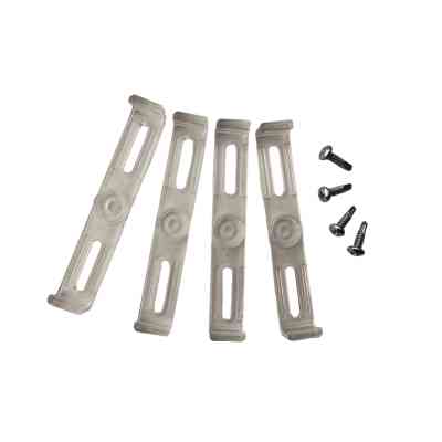 Рамка номерного знака Poputchik невидимки стандартні прозорі, к-т 4шт (24-052-IS) Вінниця