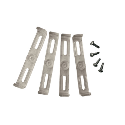 Рамка номерного знака Poputchik невидимки стандартні прозорі, к-т 4шт (24-052-IS) Вінниця - фото 4