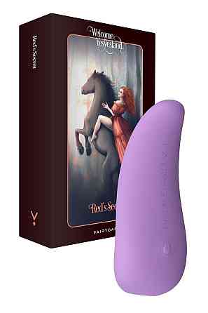 Вібратор-язичок FairyGasm ThrillLeaf violet Sex Aura Київ